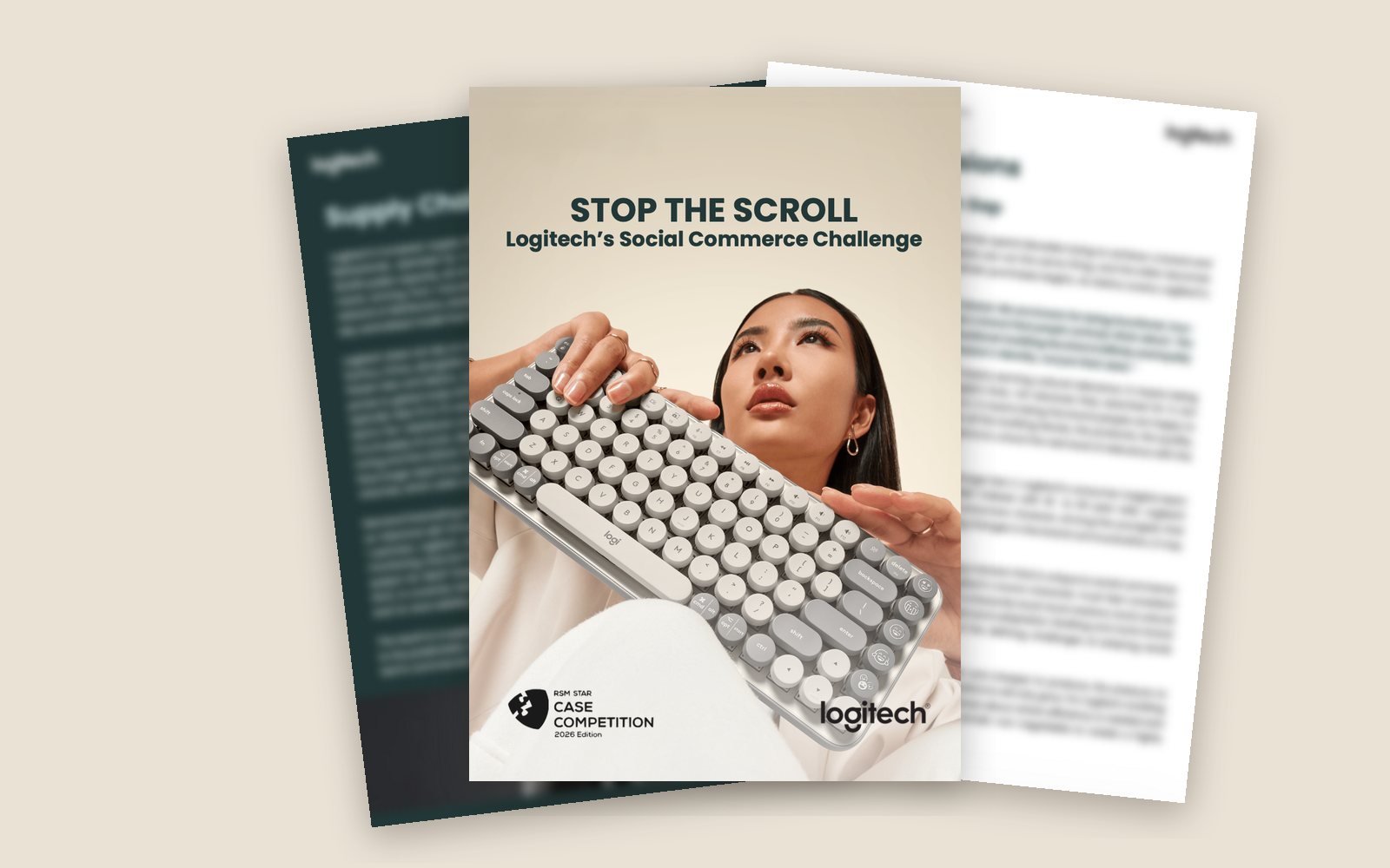Cover of Stop the Scroll, the Logitech finals case